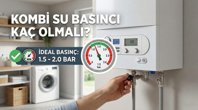 Kombi Su Basıncı Kaç Olmalı